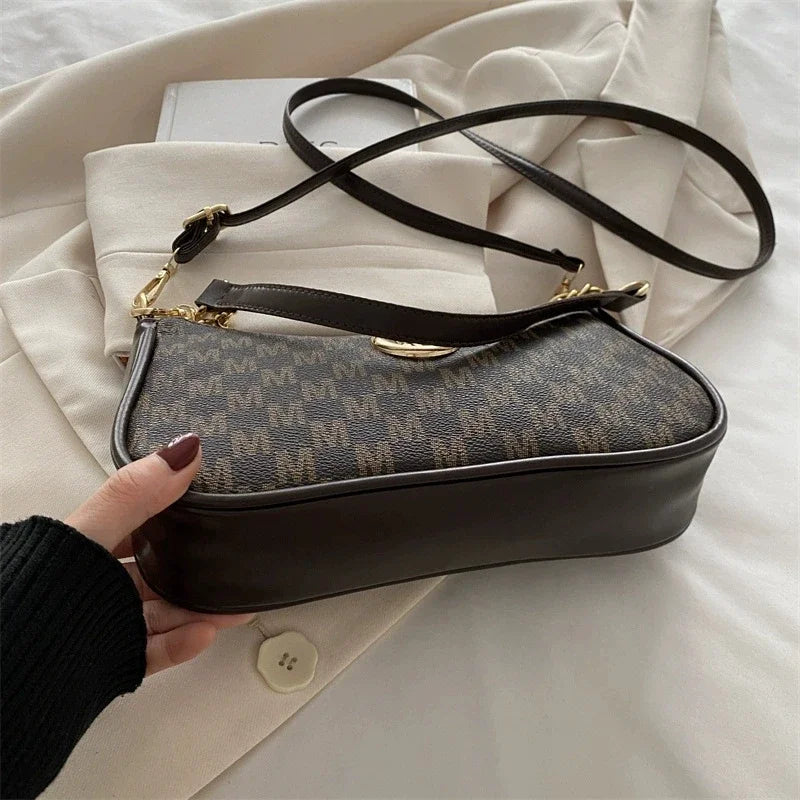 Vintage Style Handbag Crossbody Bag Adjustable Strap Women Messenger Shoulder Bag Sophisticated Accessory Tote Bag Purse