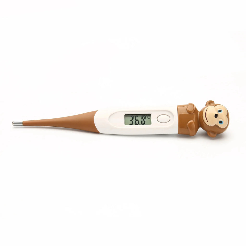 Children's Cartoon Soft-Headed Electronic Thermometer for Infants, Young Children, Adults, Temperature Display,Precise Household