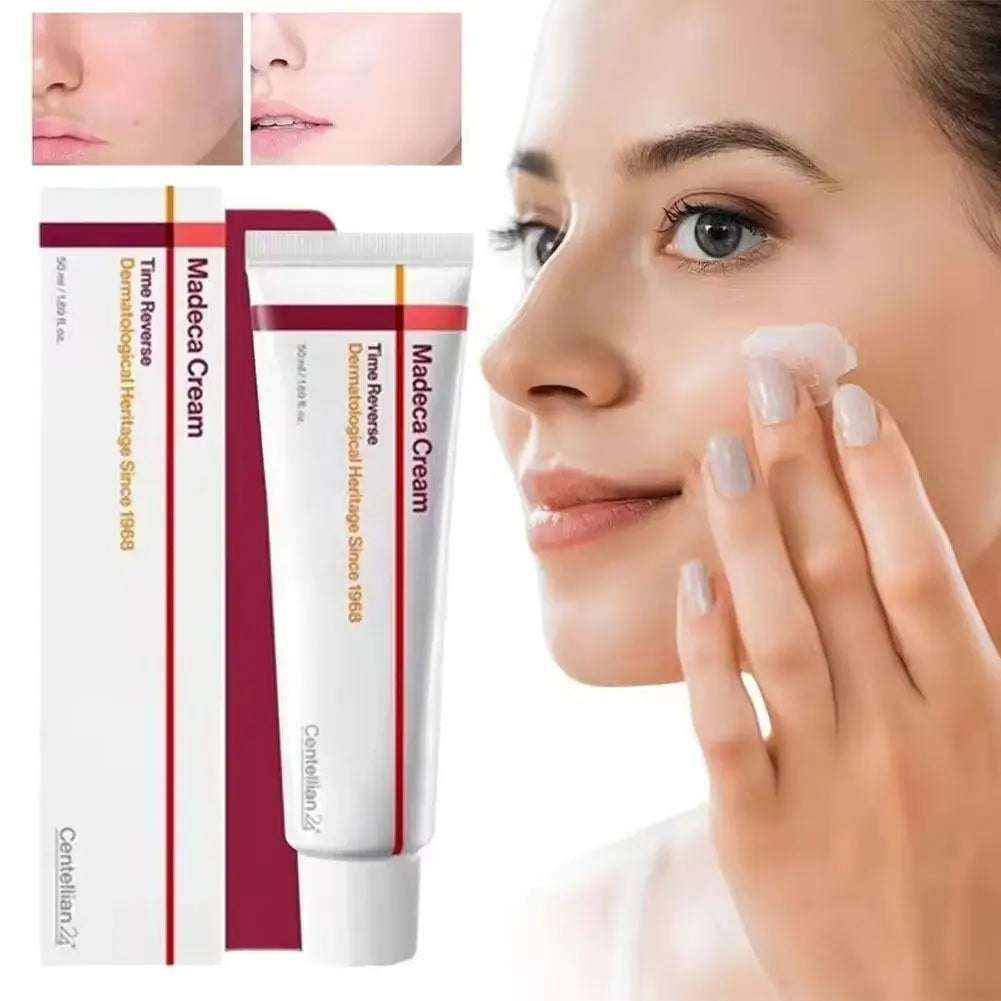 Korean Madeca Cream Centella Collagen Face Moisturizer Anti-Wrinkle Firming Barrier Repair Skin Care