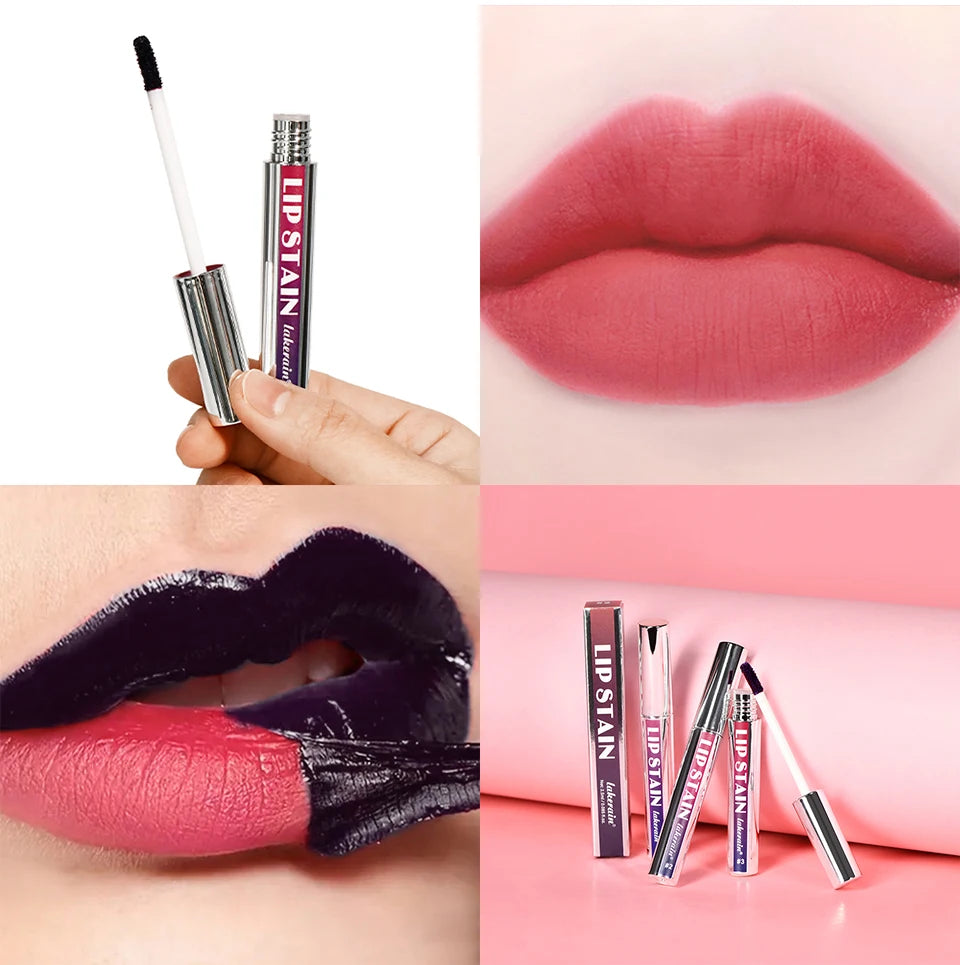 Peel Off Lip Stain – Long-Lasting Waterproof Lip Tint | No Transfer, Non-Stick Cup