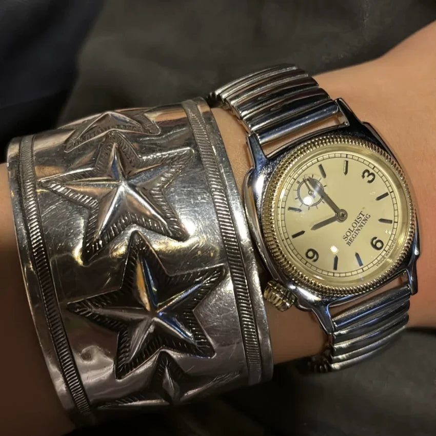 Y2K Waterproof Japanese Retro Luminous Wristwatch for Men And Women Premium Stainless Steel Quartz Watch שעון יד קוו for Couple