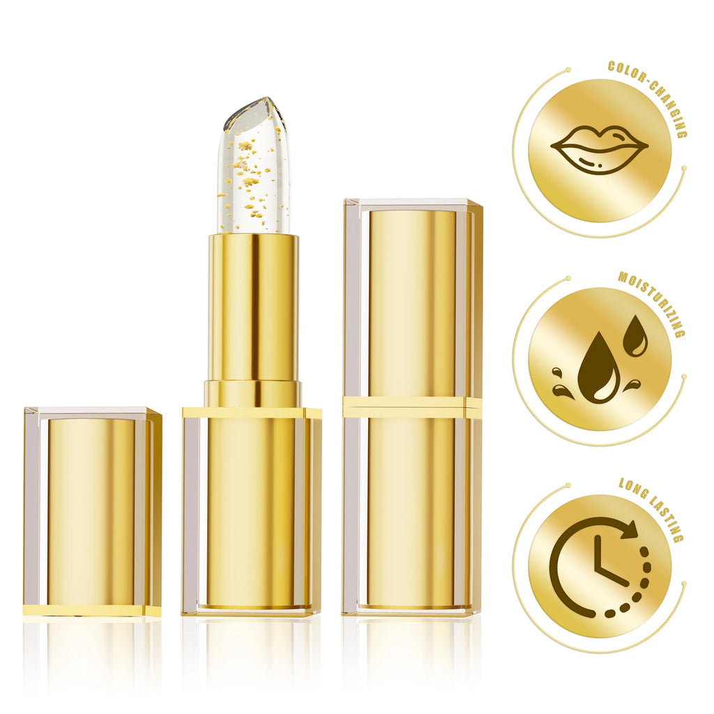 Color Changing Lipstick Long Lasting 24 Hours Moisturizing Glossy Shine Lip