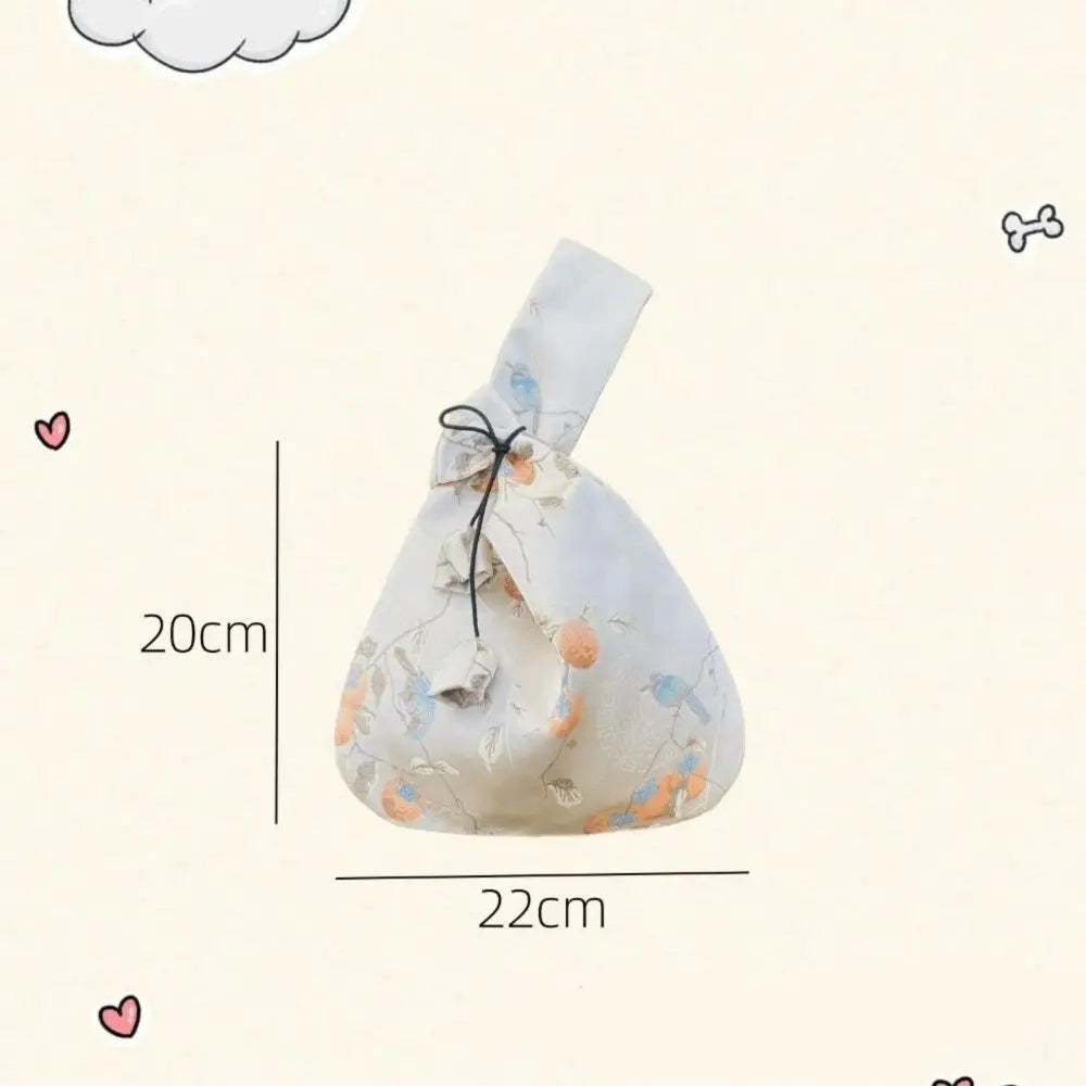 3Colors Tassel Wrist Bag Chinese Style Tassel Pendant Embroidery Hanfu Handbag Cheongsam Accessories Imitation Silk Gift Pouch