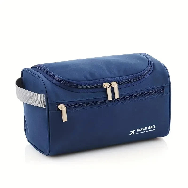 Leather Toiletry Bag for Men Women Dopp Kit Mens Hanging Toiletry Bag Travel Toiletry Bag for Traveling Large Cosmetic Bag for T