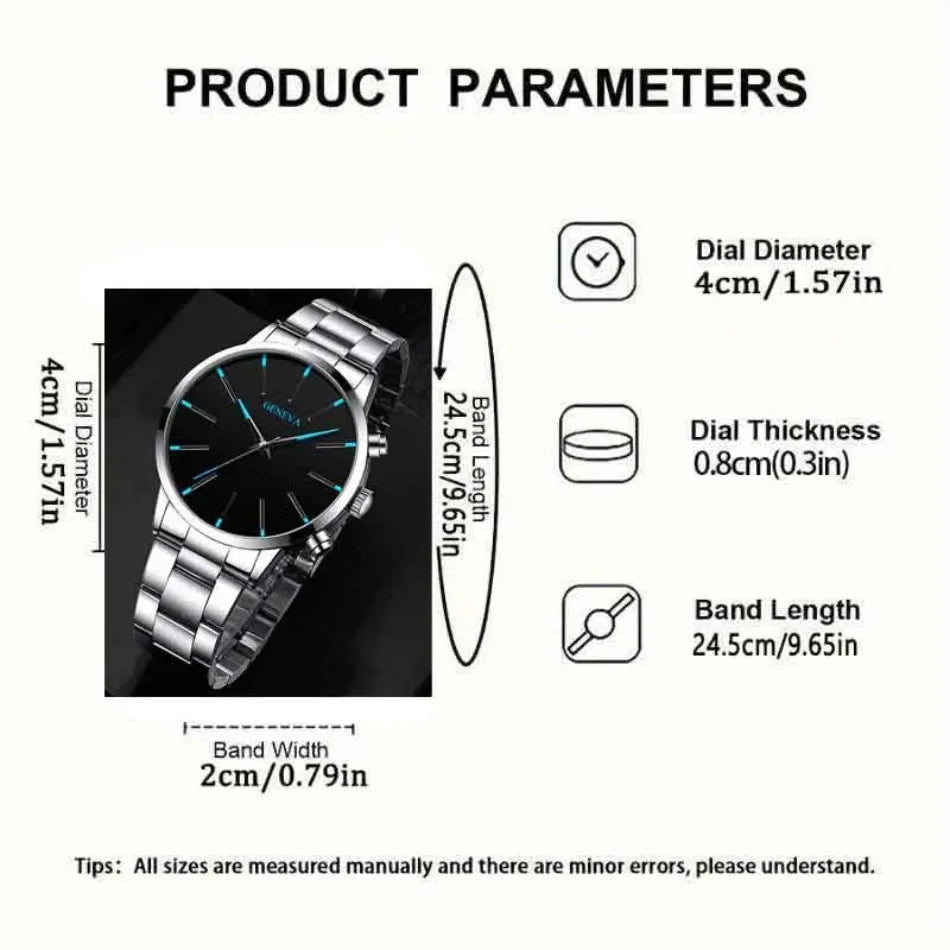 Stylish Men's Quartz Watch, Fashionable Business Men's Watch, Christmas, Halloween Gift