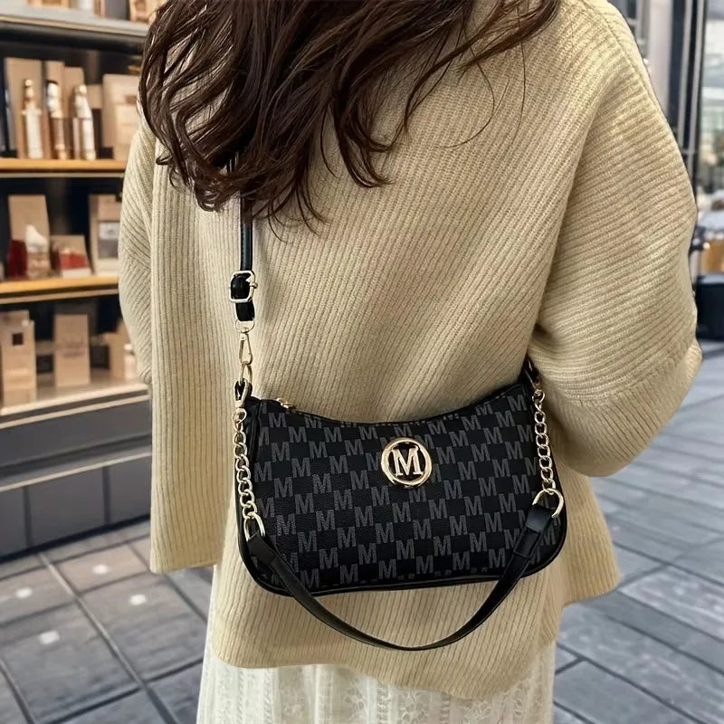 Vintage Style Handbag Crossbody Bag Adjustable Strap Women Messenger Shoulder Bag Sophisticated Accessory Tote Bag Purse