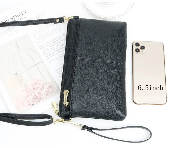 Fashion Women Clutch Bag PU Leather Crossbody Bags Small Shoulder Handbag Female Mobile Phone Purse Bags