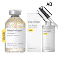Collagen Ampoule Serum Firming Hydrating Lifting Essence Anti Aging Smooth Fine Lines Face Daily Nourishing Skin Care Set