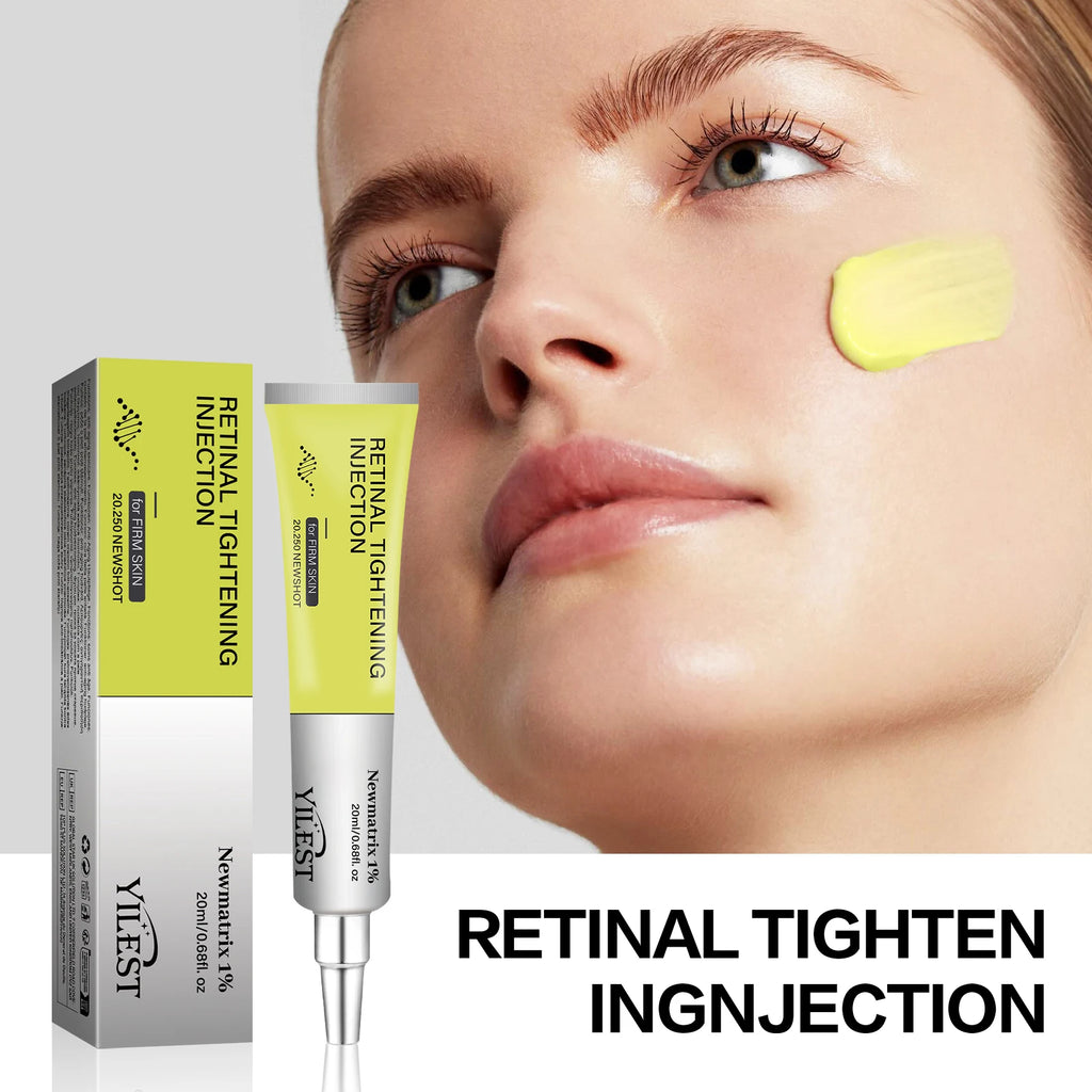 Retinal Eye Cream 20ml with Retinol Ceramide Panthenol Hydrating Firming Eye Care Cream for Fine Line Skin Care