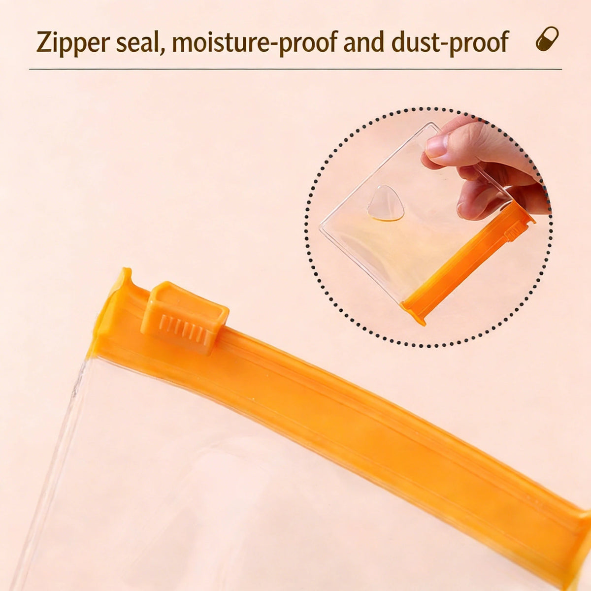 7pcs Pill Pouch Bags Reusable Zippered Pill Pouch Set Medicine Organizer Self Sealing Translucent Medicine Bags Travel Bags