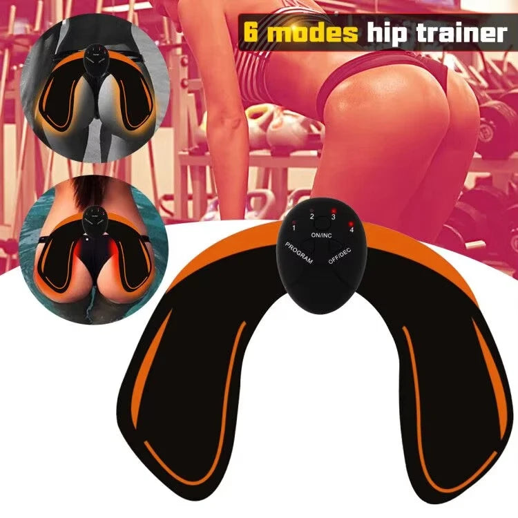 EMS Muscle Stimulator Abdominal Hip Trainer Patch Portable ABS Body Shaping Toner Unisex Fitness Slimming Training Equipment