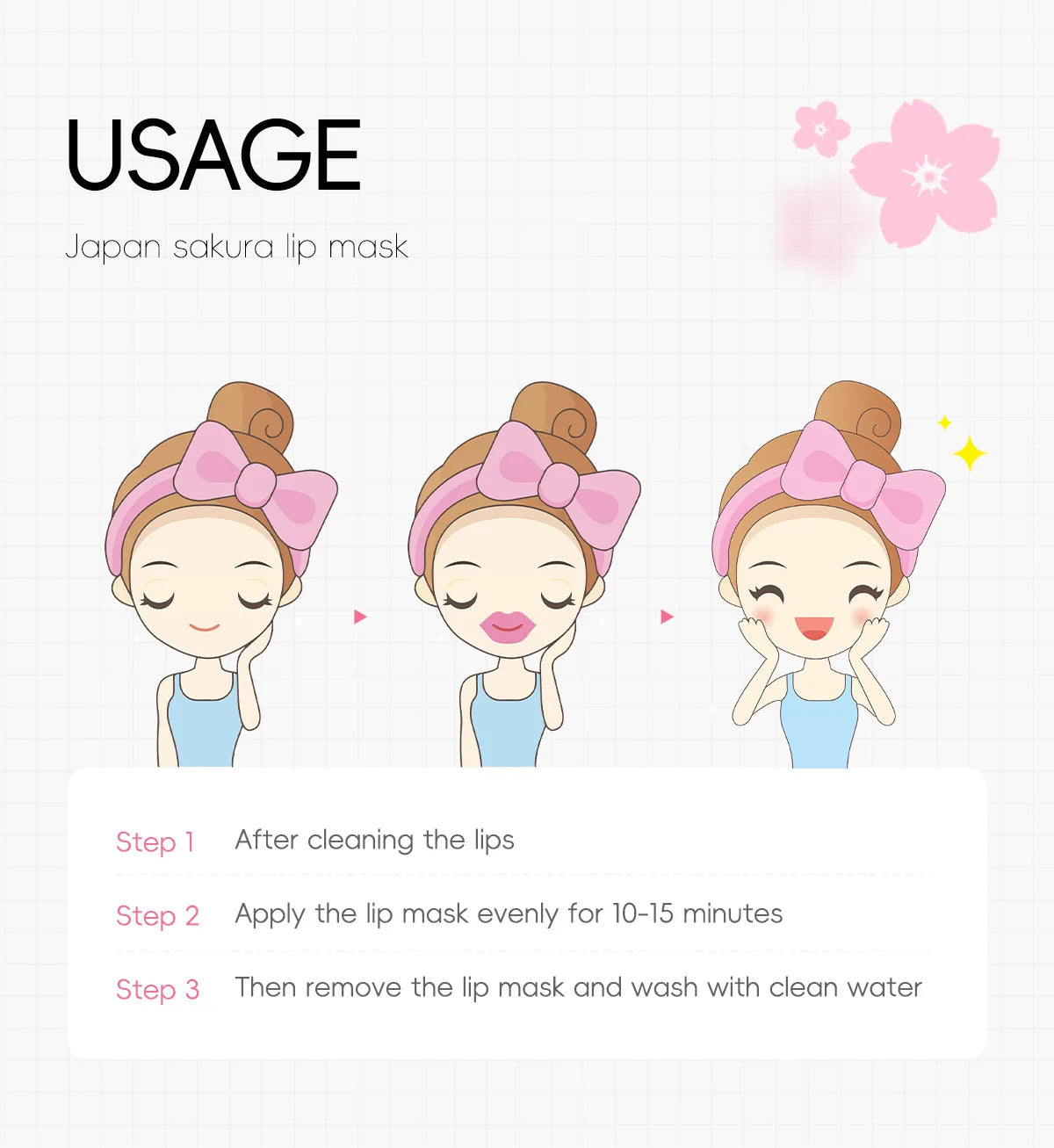 LAIKOU 5/10pcs Lip Mask Lip Care Moisturizing Hydrating Repair Lighten Lip Lines Labial Gel Patch Lips Pad Patches Care Products