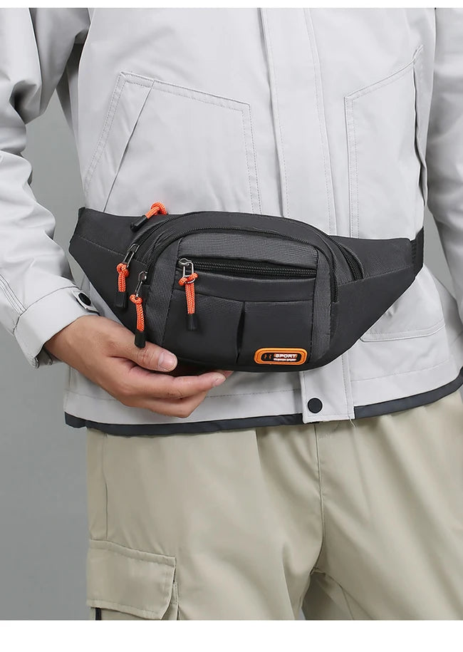 Mobile Waist Bag For Both Men And Women Multifunctional Large Capacity Anti Splash Business Wear-resistant Construction Site