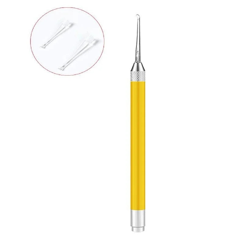 Luminous Ear Scoop, Stainless Steel Ear Scoop with Light, Luminous Ear Cleaner, Visual Ear Picking Tool
