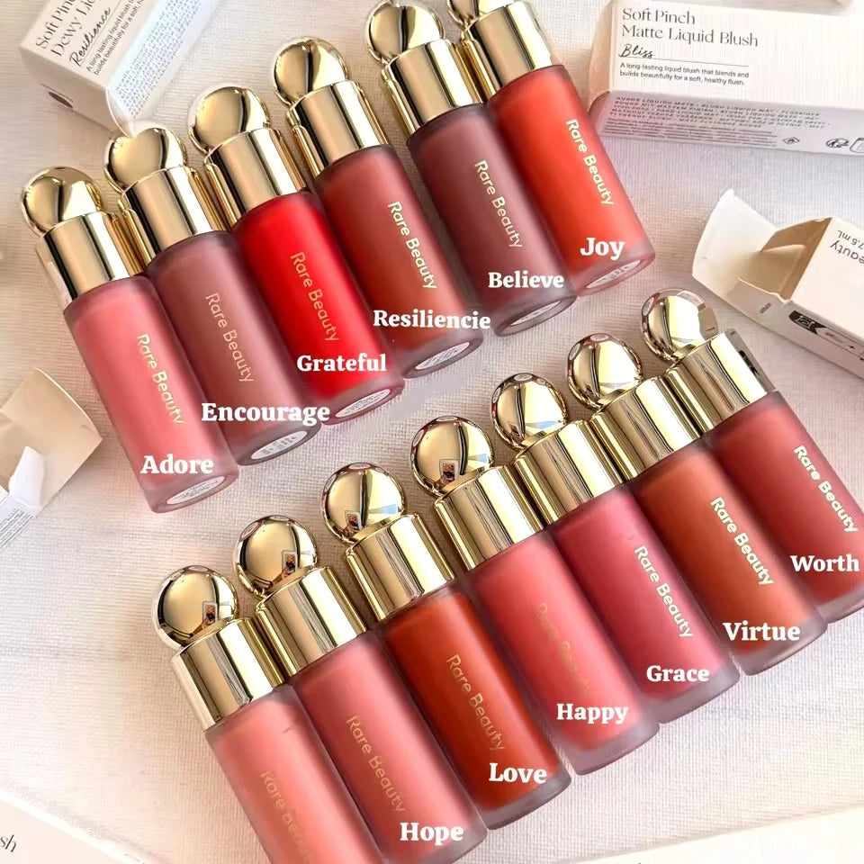 Rare Beauty Soft Pinch Liquid Blush Silky and Glide On Smooth Long Lasting Plump Pinch-perfect Flush Seamless Matte Dewy Makeup
