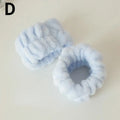 2pcs Face Wash Hand Wrist Strap Reusable Sweat Band Microfiber Towel Band Flexible Absorbent Wrist Strap Face Wash Comfortable