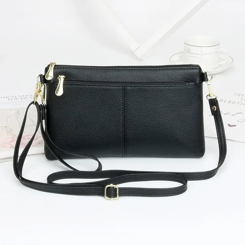 Fashion Women Clutch Bag PU Leather Crossbody Bags Small Shoulder Handbag Female Mobile Phone Purse Bags