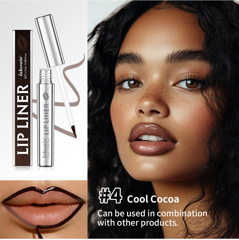 Magic Peel Off Lip Cosmetic Matte Lip Liner Pencil Long Lasting Waterproof Smudge Proof Transfer Proof Peel Off Lip Stain Tattoo