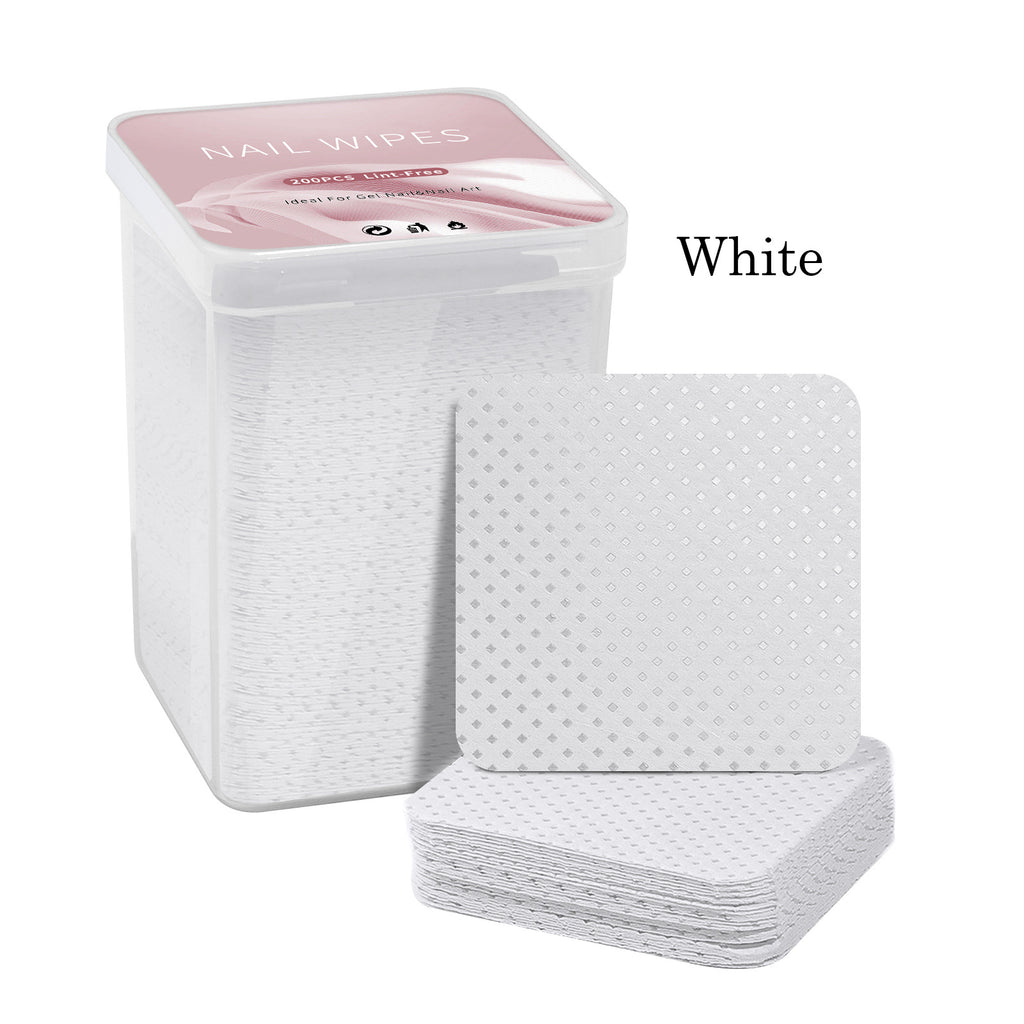 Lint-Free Nail Polish Remover Cotton Wipes UV Gel Tips Remover Cleaner Paper Pad Nails Polish Art Cleaning Manicure Tools