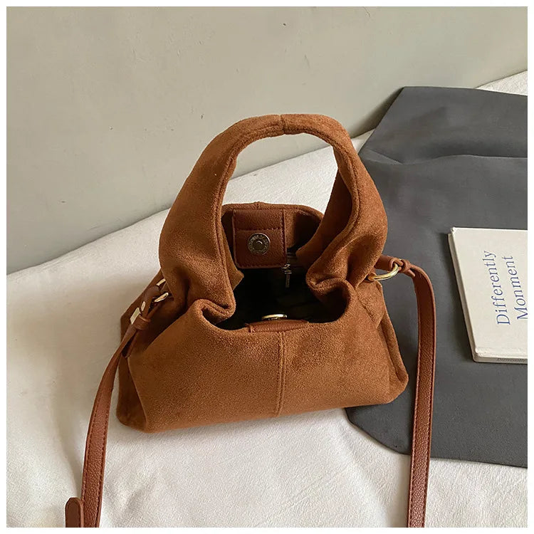 Ladies' Cloud Handbag Autumn New Fashion Dumpling Bun French Texture Shoulder Bag