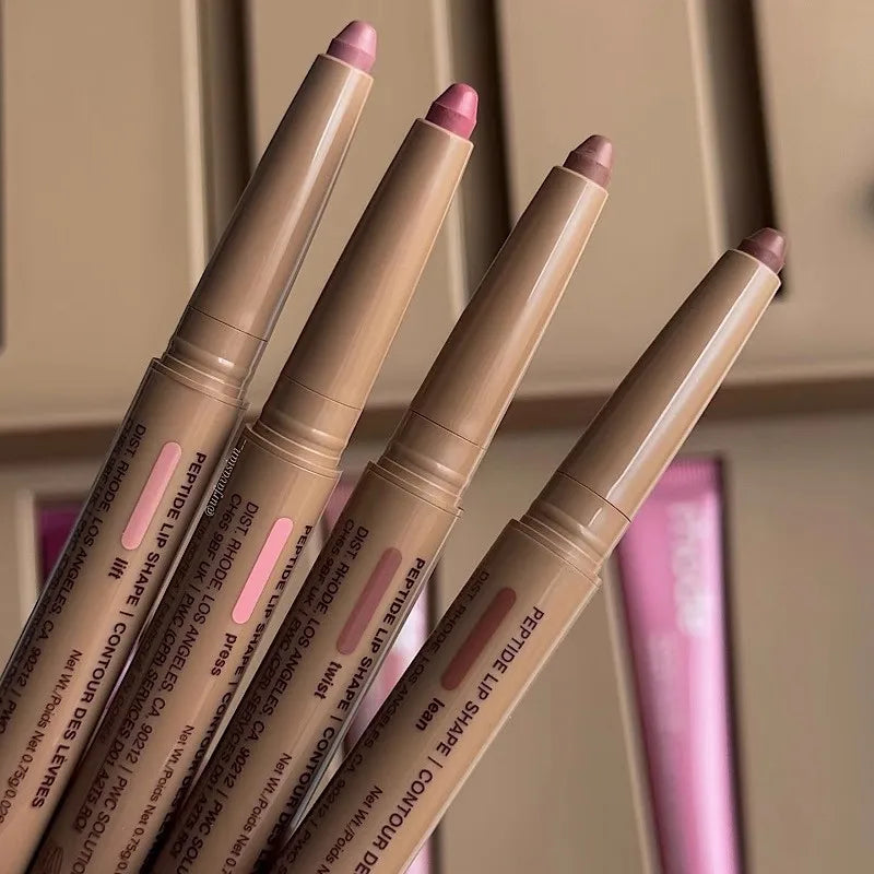 Skin Peptide Lip Shape Pen Lip Liner Long Lasting