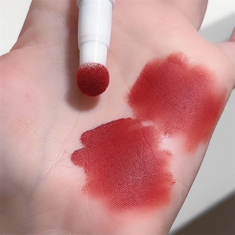 DIKALU Matte Lip Gloss | Air Cushion Lip Powder Cream | Long-Lasting Non-Fading Lip Mud