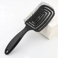 Women Salon Detangling Hair Brush Anti Static Scalp Exfoliating Massage Comb Wet Hair Styling Hairdressing Tool 1pc