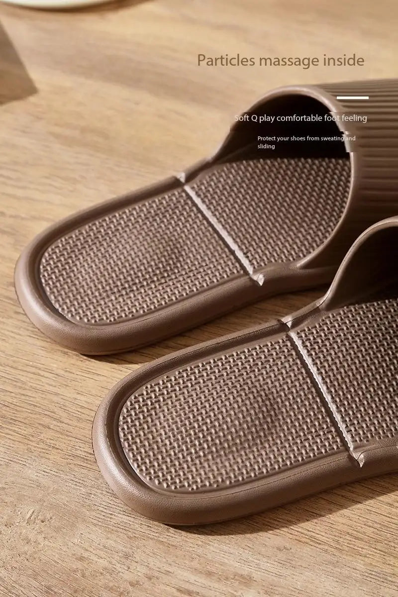 Bathroom House Slippers Leaking Quick-Drying Shower Slipper Light Weight Waterleaky Beach Flip Flops Women Swimming Slides