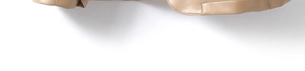M-2XL Women Split Sheepskin Blazer Jacket Coats 2025 Spring Mid Length Chic Single Button Casual Ladies Split Leather Outwear