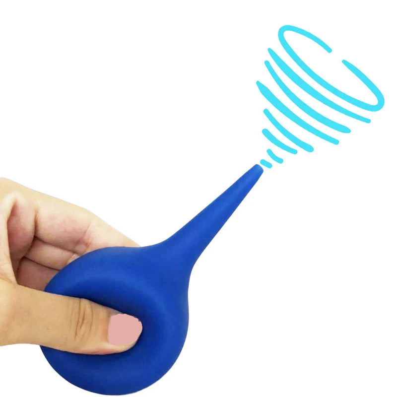 1pc Ear Wax Removal Irrigation Cleaning Kit Ear Syringe Bulb Air Blower Pump Dust Cleaner Earwax Remover Rubber For Adult Kid