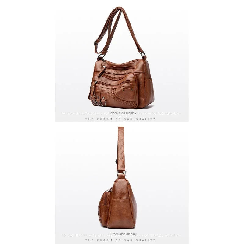Women Crossbody Shoulder Bag New Premium Fashion Handbag For Moms Stylish Lightweight Everyday Tote With Adjustable Strap