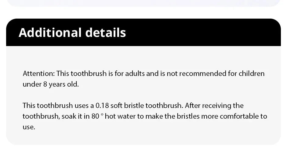 Adult Soft Bristle Toothbrush with Bamboo Charcoal Fine Hair Design Antibacterial for Men And Women Household Dental Care