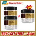 Keratin Care Hair Mask Deep Nourishing Moisturizing Repair Dry Frizz Damaged Conditioner Smoothing Hair Long-Lasting Shine Care