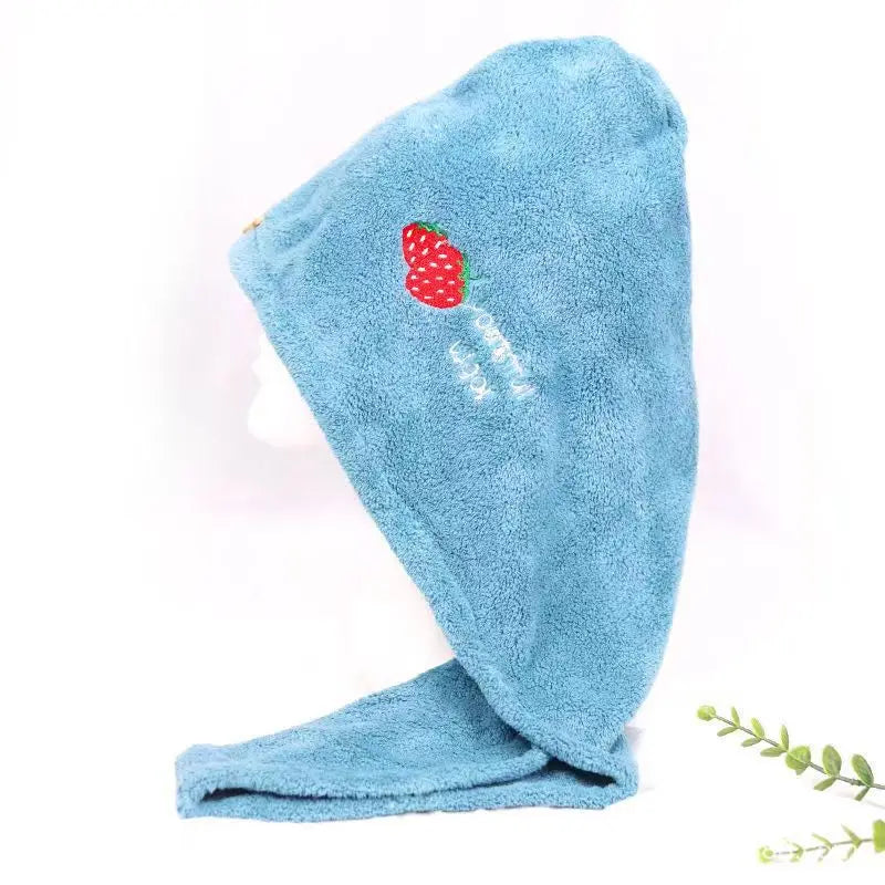 Rapid Dry Towel for Hair Microfiber Towels Anti Frizz Dry Hair Hair Towel Quick Dry Hair Dry Towels for Girls Beach Shower Cap