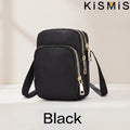 Fashion Women Nylon Crossbody Bag Adjustable Shoulder Purse Casual Handbag Mobile Phone Pouch for Everyday Use