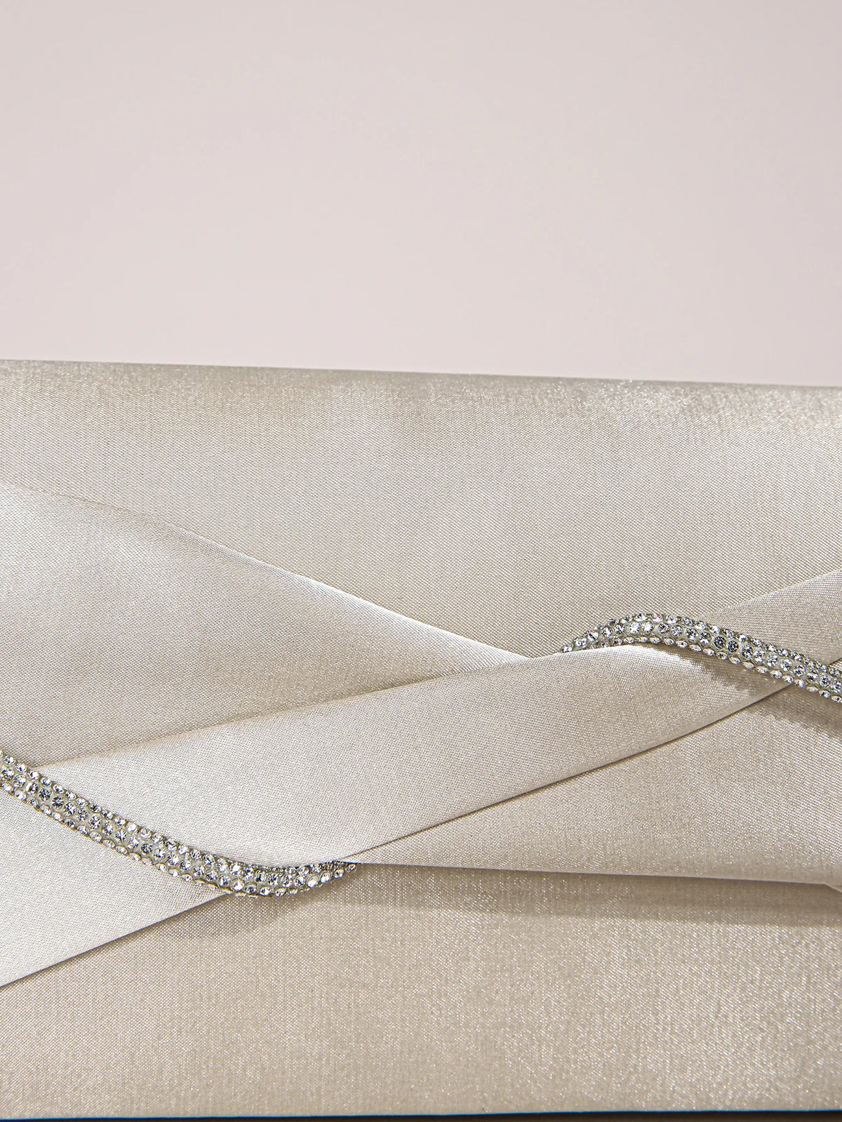 Hand Clutch Bag, Evening Clutch Bag For Women, Sparkling Crystal Rope Ruched Handbags, Glitter Envelope Purse For Party Girl,Wom