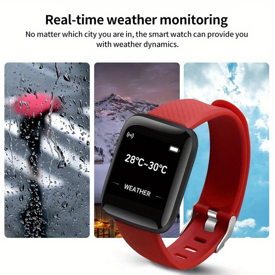 Men Watch Electronic Fitness Bracelet Smartwatch Smart Watch Y68 D20 Sleep Monitor Gift For IOS Android Smartphones Alarm Clock