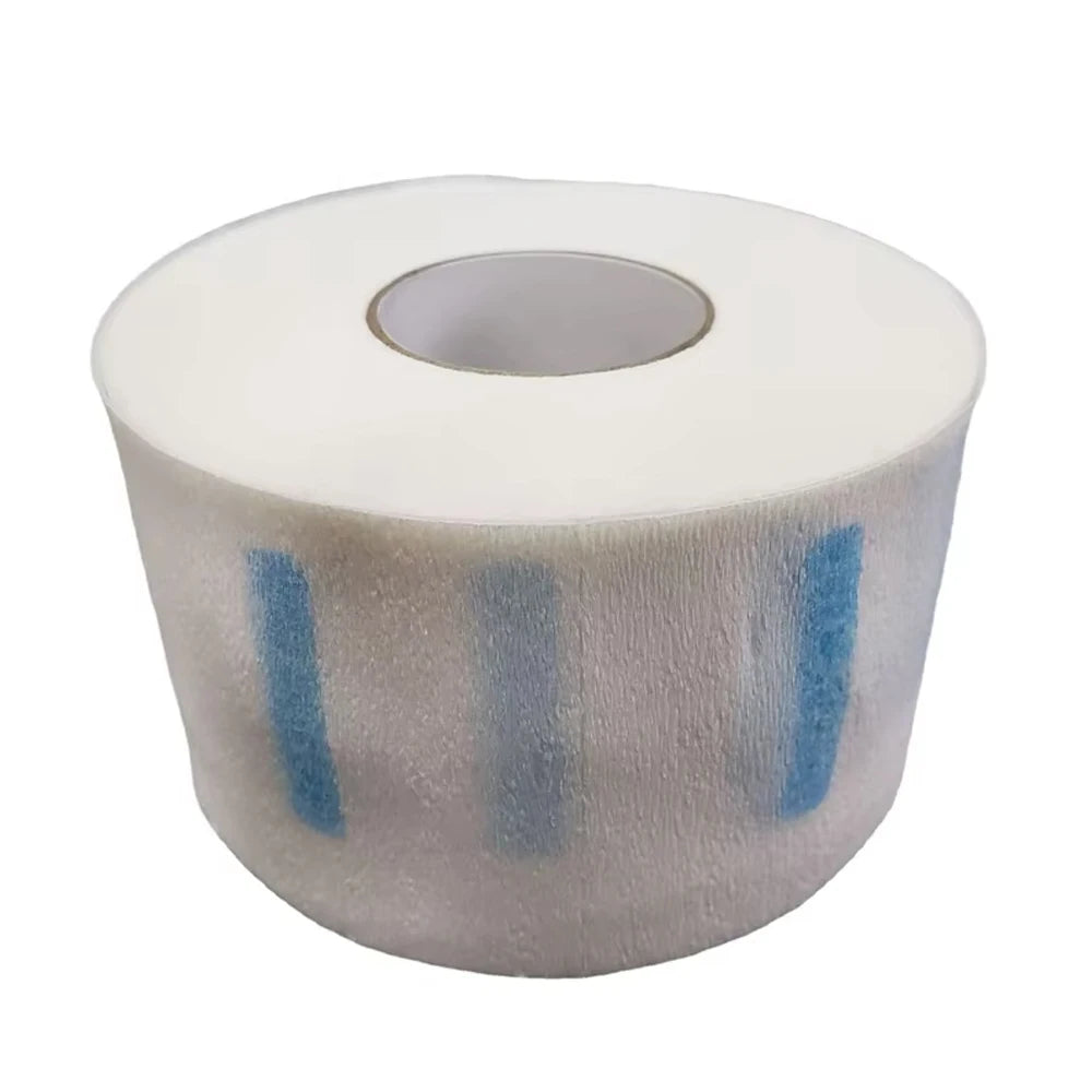 1/2/5 Rolls Disposable Barber Neck Strips Professional Paper Neck Band Protector Hairdressing Accessory Tool for Hair Cutting