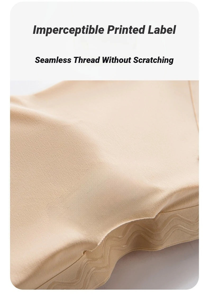Seamless One-Piece Tube Tops Women Removable Pads Intimates Basic Black/White/Skin Womens Strapless Bra Bandeau Sexy Ice Silk