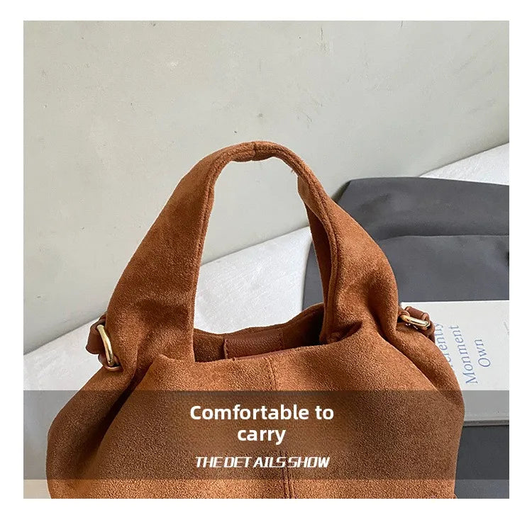Ladies' Cloud Handbag Autumn New Fashion Dumpling Bun French Texture Shoulder Bag