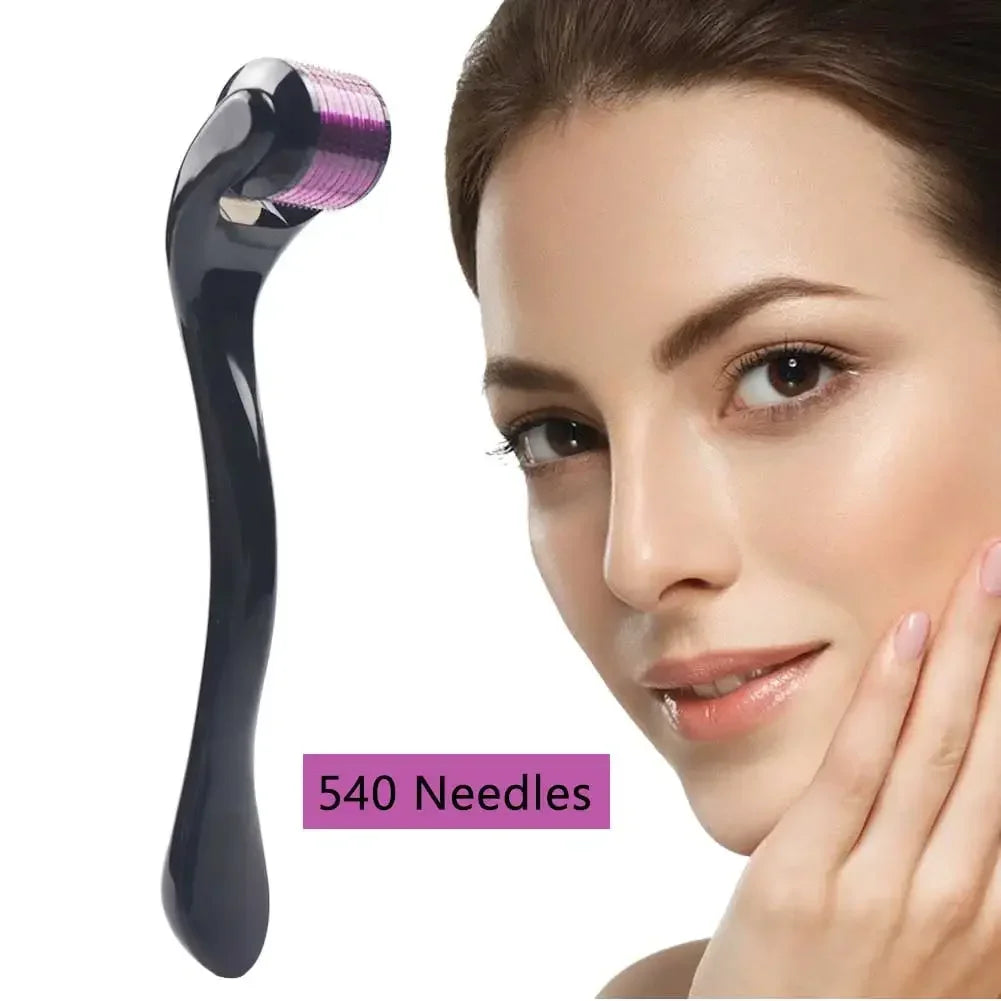 540 Needles Derma Roller Skin Care Roller Microneedling Roller Replacement Tip Skin Repair Dermaroller Beauty Tool