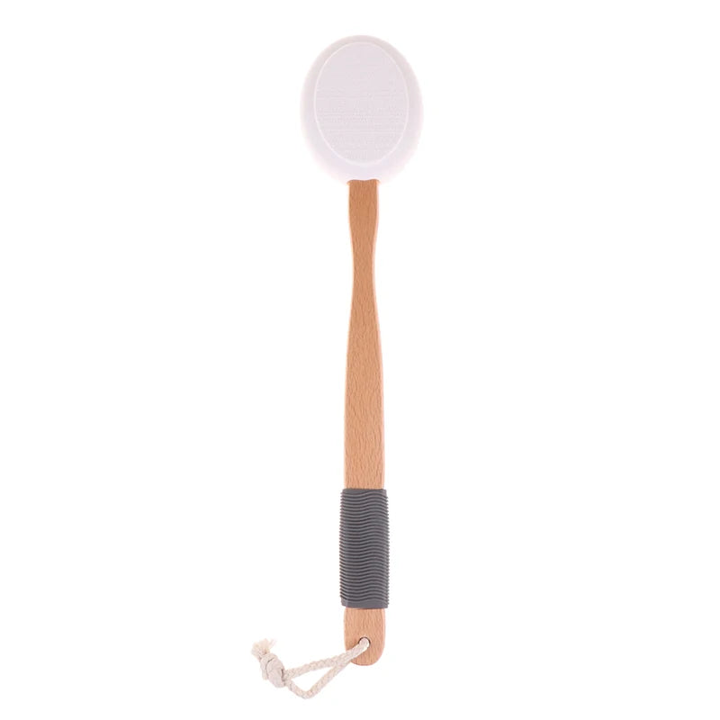 Multi-Function Lotion Sunscreen Ointment Applicator Silicone Long Handle Body Cleaner Shower Brush Sunscreen Back Applicator