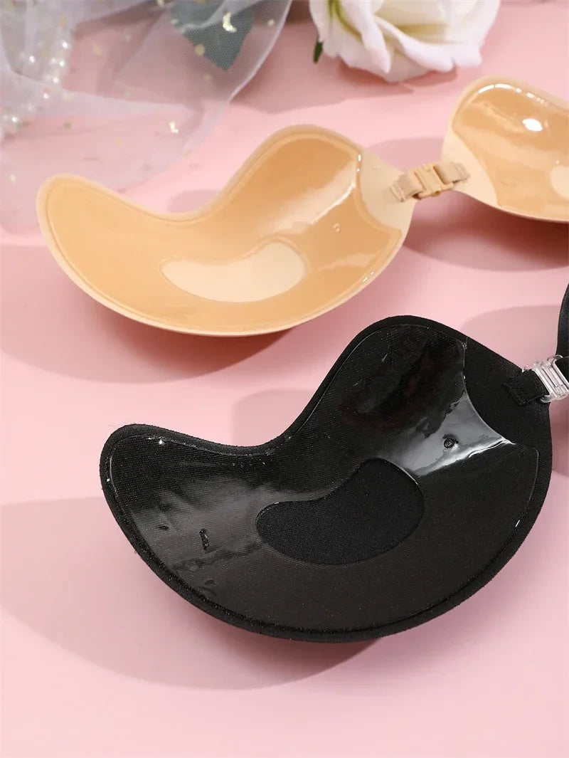 Invisible Stick-On Lift Bra, Strapless & Seamless Push Up Anti-convex Bra, Women's Lingerie & Underwear Accessories