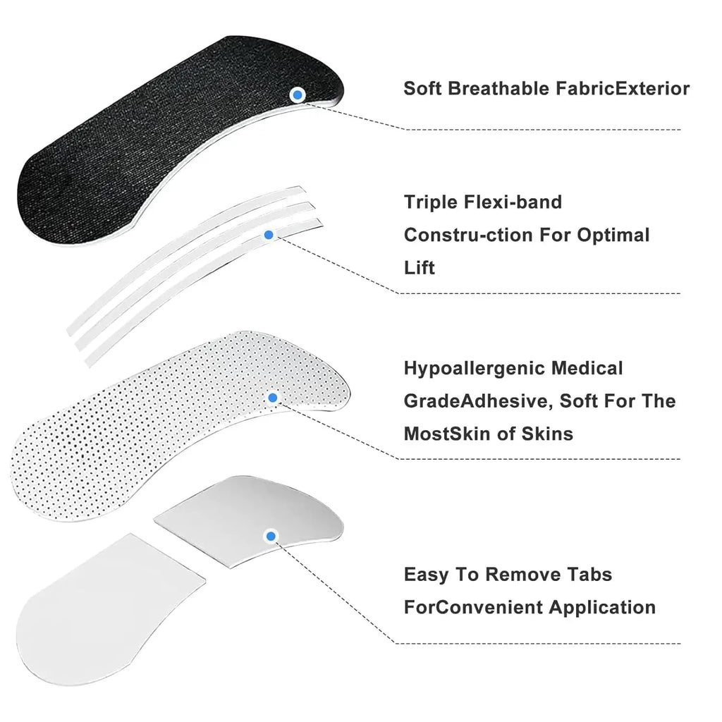 Anti Snoring Nose Strips for Breathing Correction Physical Expansion Breathable Nasal Patch Better Sleep Anti-Snoring Nasal Stri