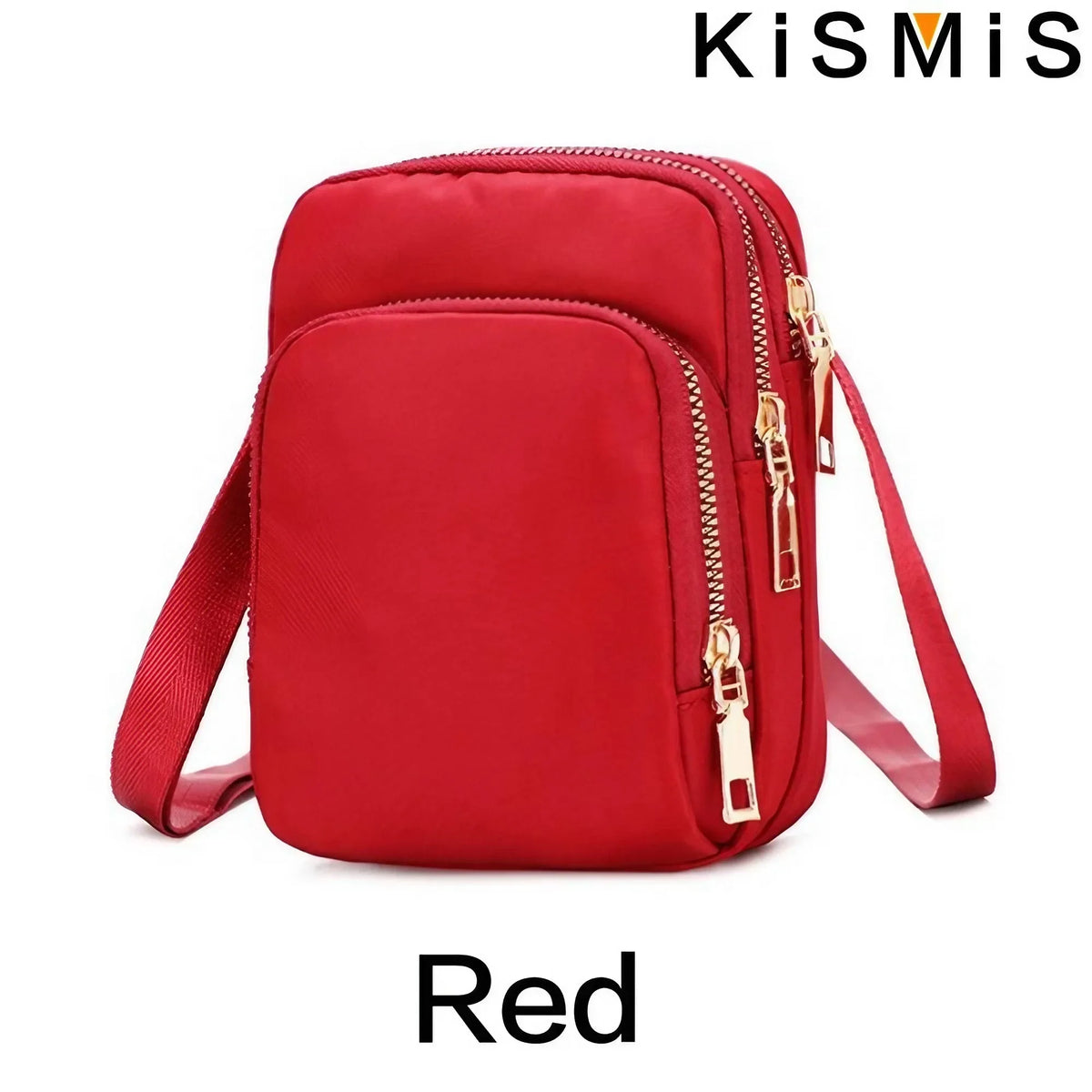 Fashion Women Nylon Crossbody Bag Adjustable Shoulder Purse Casual Handbag Mobile Phone Pouch for Everyday Use