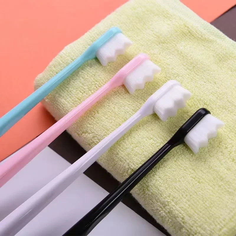 NEW Ultra-fine Soft Toothbrush Million Nano Bristle Adult Tooth Brush Teeth Deep Cleaning Portable Travel Dental Oral Care Brush