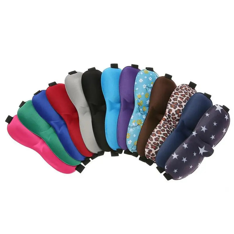 Eye Mask for Sleeping 3D Contoured Cup Blindfold Concave Molded Night Sleep Face Masks Block Out Light with Women Men Eyepatch