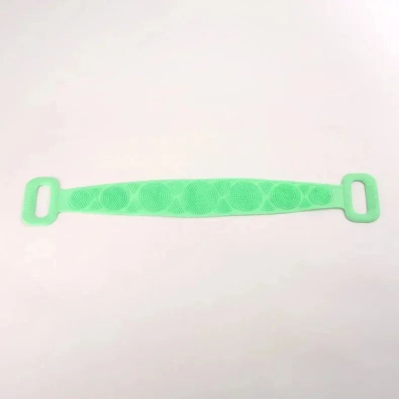 Body Sponge Silicone Back Brushes Bath Towels Scrubber Rubbing Back Peeling Massage Shower Belt Extended Skin Clean Brushes