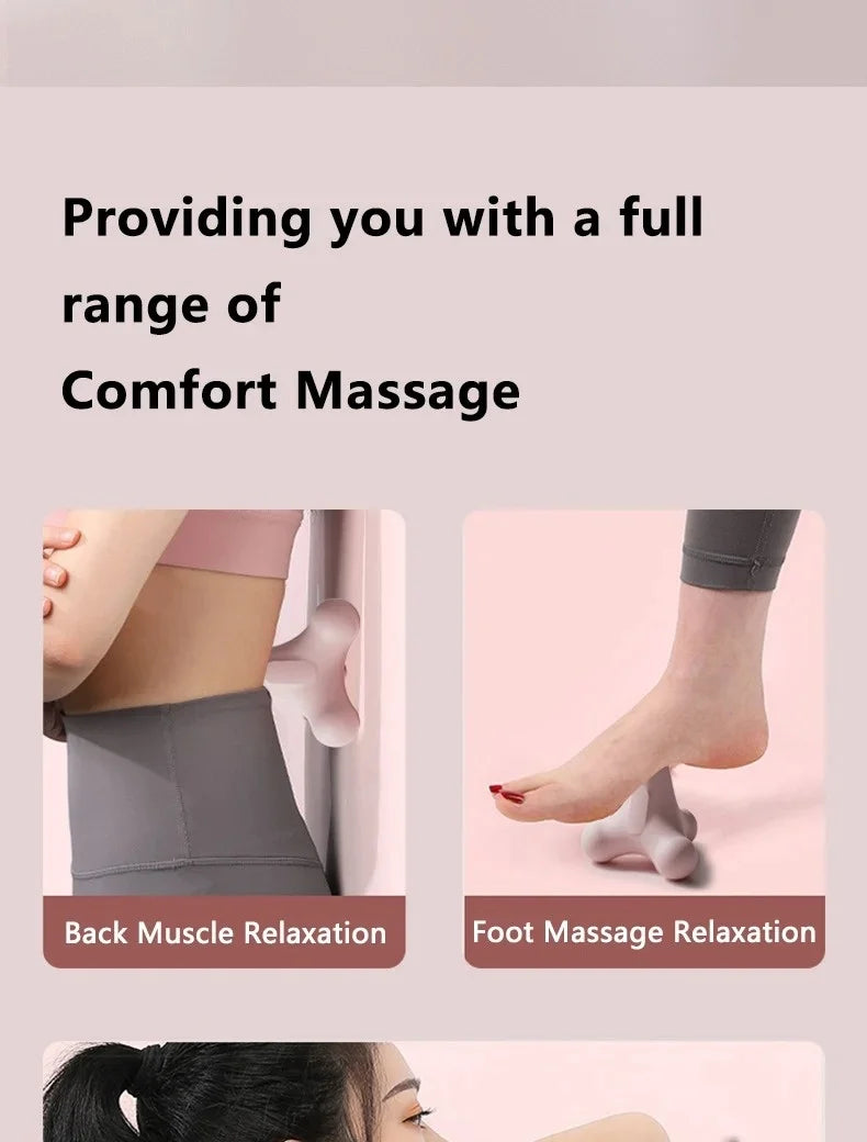 4 Corner Fascia Massage Ball Muscle Relief Tool For Neck Shoulder Back Waist Foot Yoga Fitness Relaxation Meridian Fitness Ball