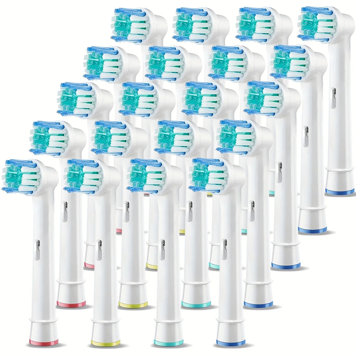 4/12/16/20 Replacement Brush Heads for Electric Toothbrushes, Suitable for Oral-B Braun Professional - Soft Hair Dental Care